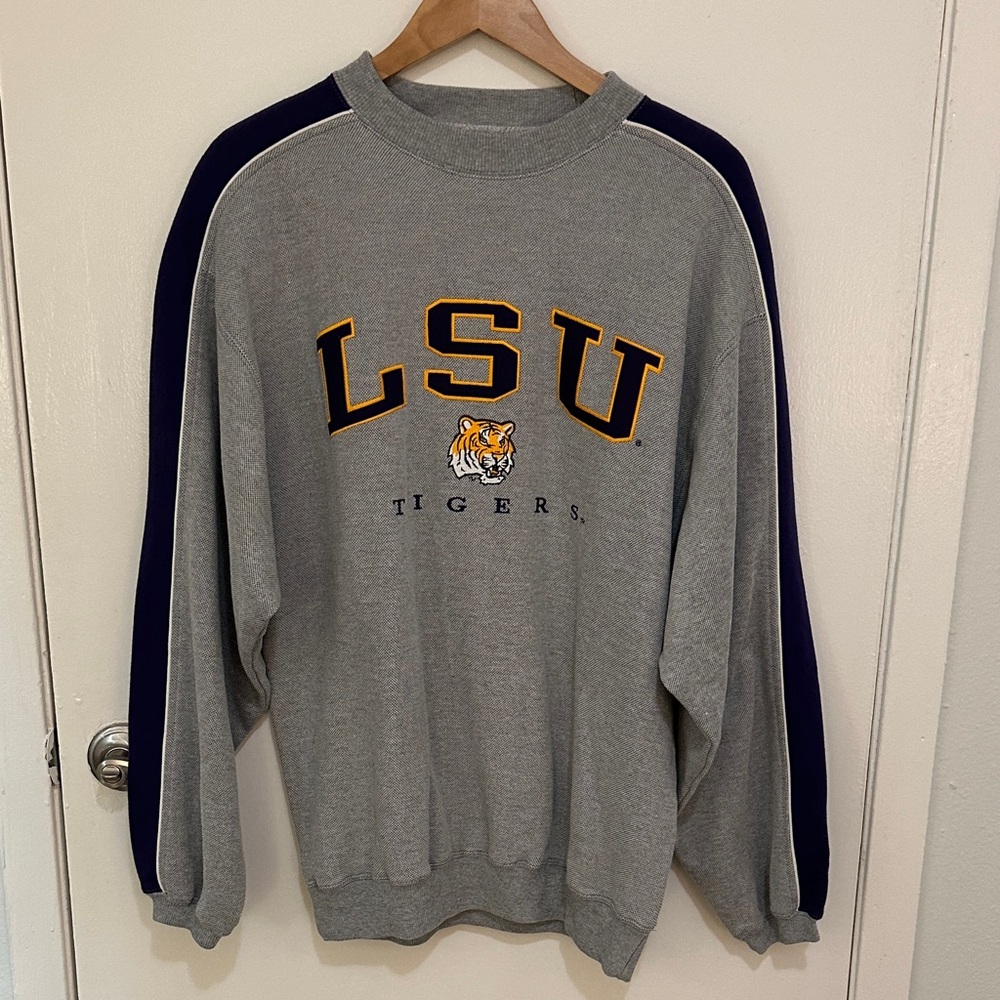 Men’s LSU Tigers Crewneck Sweater